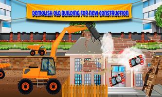 建造派出所：施工建設者遊戲 海報