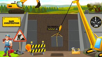 Build Dam Simulator City Game تصوير الشاشة 2