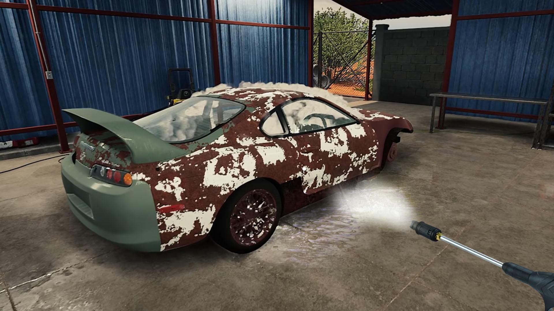 как очистить кузов от ржавчины в игре car mechanic simulator 2021