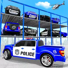 Mehrstufiges Polizeiauto Parkn APK Herunterladen