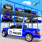 Multi Level Police Car Parking icon