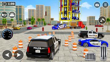 Multi Level Police Car Parking screenshot 3