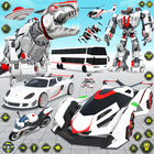 Muscle Car Robot Car Game أيقونة