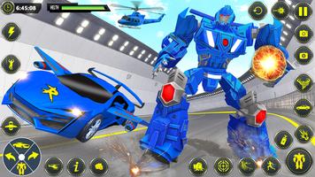 Muscle Car Robot Car Game تصوير الشاشة 2