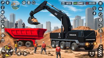 Poster Offroad Construction Game 3D