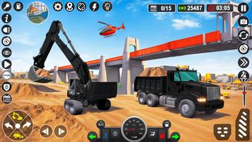 Offroad Construction Game 3D imagem de tela 2