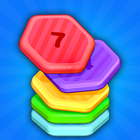 Hexa Stack Count Merge Sort icon