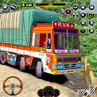 Indian Truck Game 3d Driving آئیکن