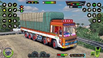 Indian Truck Game 3d Driving پوسٹر