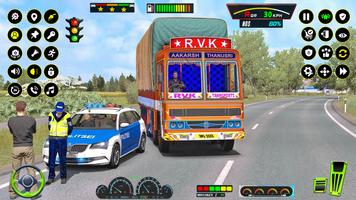 Indian Truck Game 3d Driving اسکرین شاٹ 1