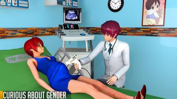 Anime Pregnant Mother Sim 2022 पोस्टर