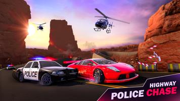 Police Car Chase: Car Games 3D Affiche