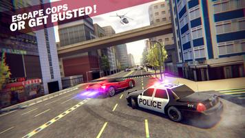 Police Car Chase: Car Games 3D capture d'écran 1