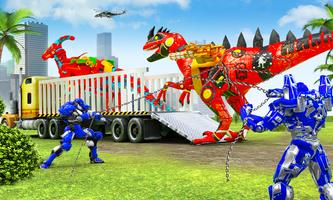 Dino Robot Transport Truck Sim screenshot 3