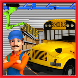 School Bus Builder Factory icon