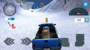 Snow Truck Driving Simulator capture d'écran 1