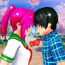 APK Anime School Girl Love Life