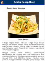 Resep Buah New capture d'écran 2