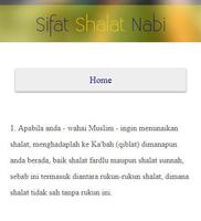 Sifat Shalat Nabi Terlengkap Edisi terbarukan 2019 ảnh chụp màn hình 1