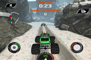 3D Monster Truck Snow Racing capture d'écran 2
