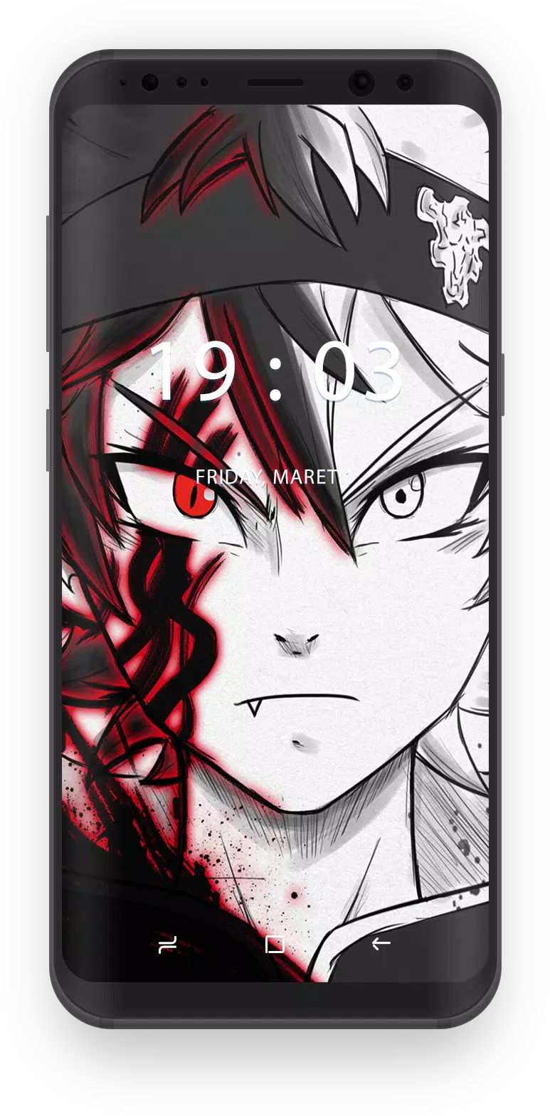 Black clover 2024 wallpaper phone