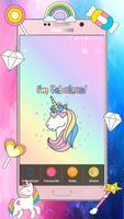 3 Schermata Fondos de pantalla de unicornios - Kawaii