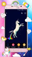 1 Schermata Fondos de pantalla de unicornios - Kawaii