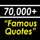 70,000+ Famous Quotes(Offline) icône