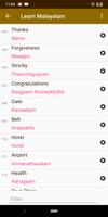 Learn Malayalam Screenshot 3