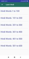 Learn Hindi syot layar 2