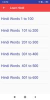 Learn Hindi screenshot 2