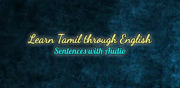 Learn Tamil through English