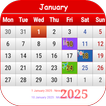 Namibia Calendar 2025