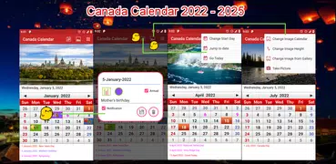 Canada Calendar 2023