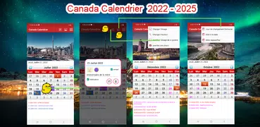 Canada Calendrier 2024