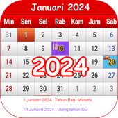 Kalender Indonesia иконка