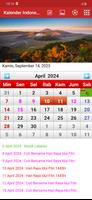 Kalender Indonesia imagem de tela 1