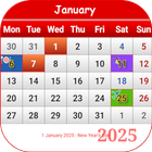 Cambodia Calendar ikona