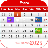 Chile Calendario ไอคอน