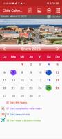 Chile Calendario Plakat