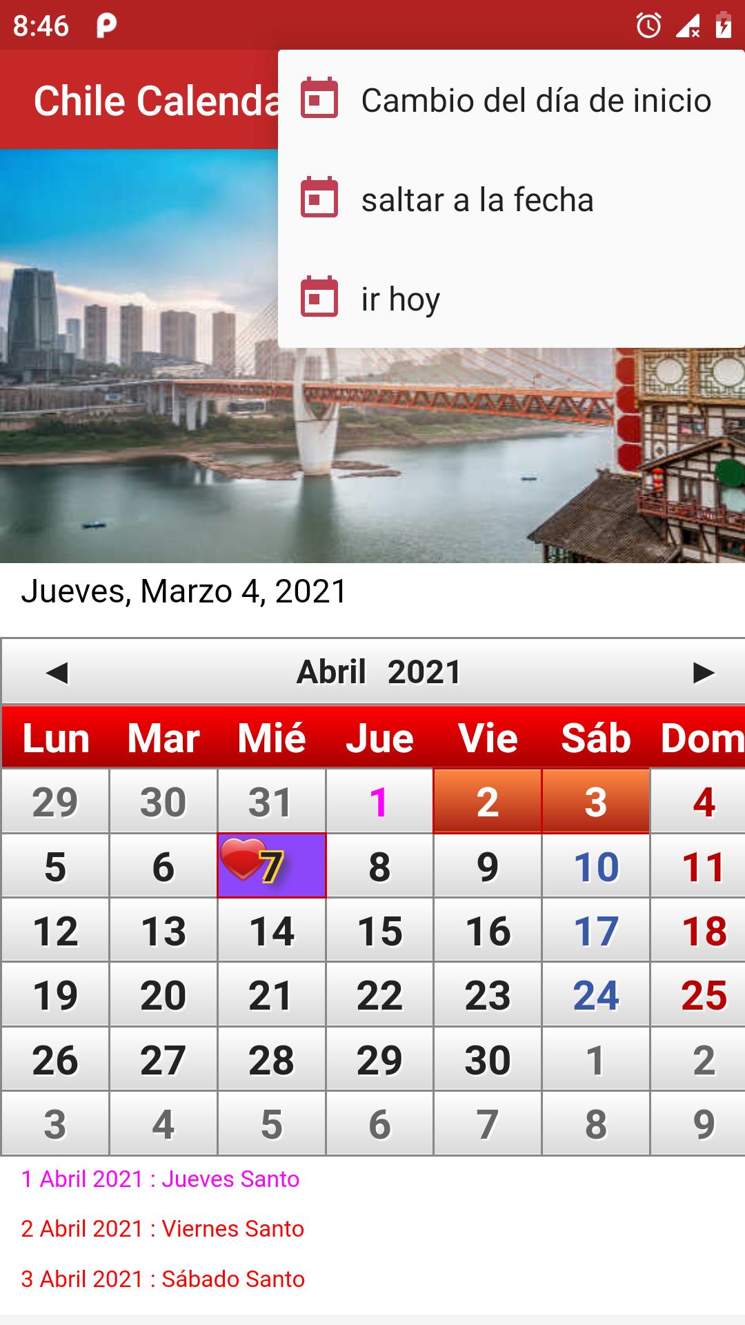 Chile Calendario for Android APK Download