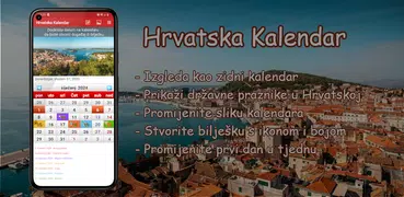 Croatia Calendar 2024