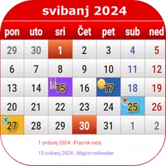 Croatia Calendar 2024 XAPK download