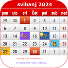 Hrvatska Kalendar icône