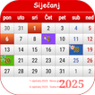 Croatia Calendar 2025 icon