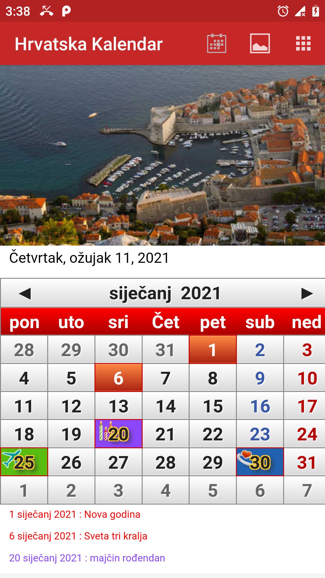 City Tech Calendar 2022 Croatia Calendar 2022 For Android - Apk Download