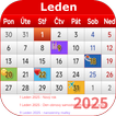 ”český kalendář 2025