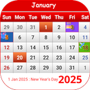 American Samoa Calendar 2025 APK