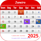 Angola Calendário आइकन