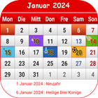 Österreich Kalender simgesi